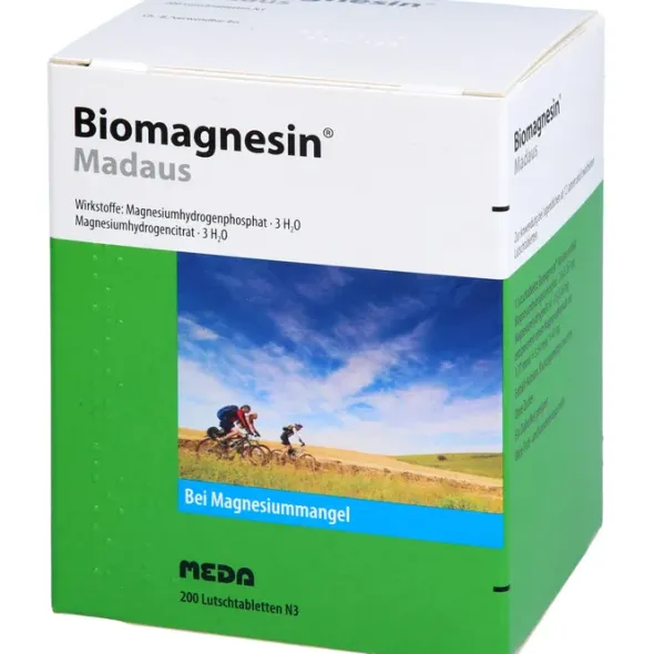 BIOMAGNESIN Madaus Lutschtabletten 200 St
