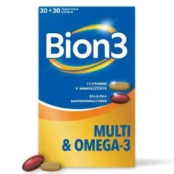 BION3 Multi+Omega-3 Kombipackung 30 Tabl.+30 Kaps. 2X30 St