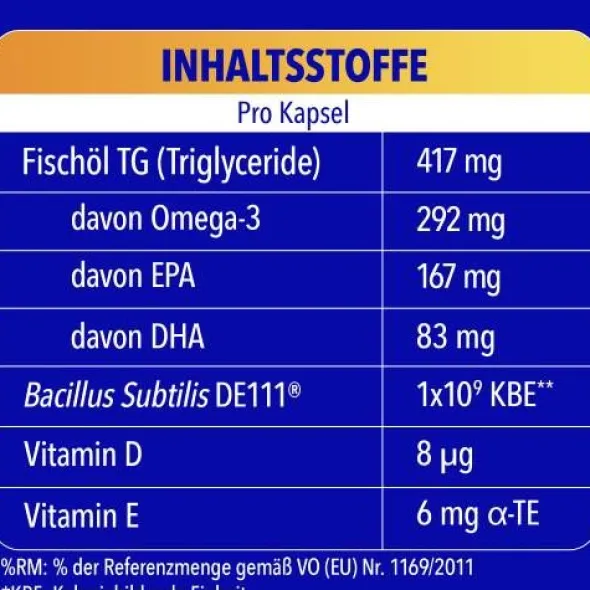 BION Omega-3 Kapseln 30 St