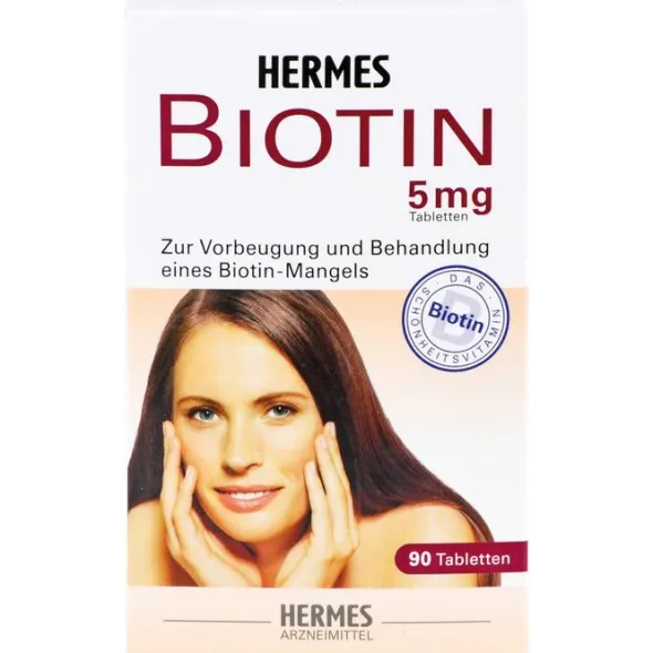 BIOTIN HERMES 5 mg Tabletten 90 St