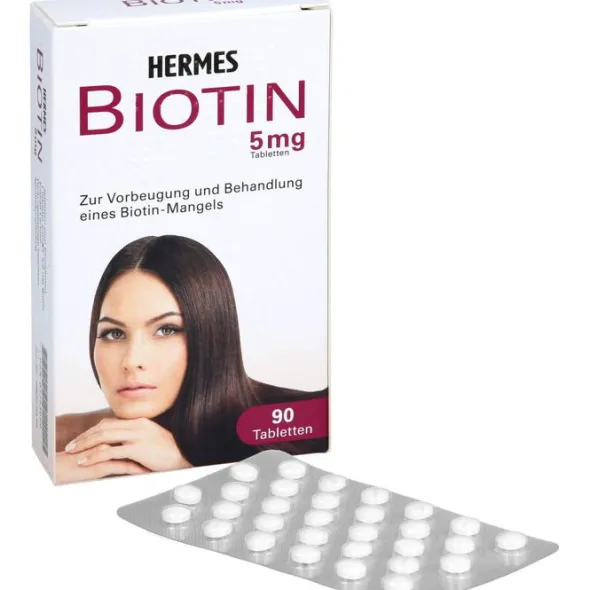 BIOTIN HERMES 5 mg Tabletten 90 St