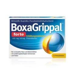 BOXAGRIPPAL forte Erkältungstab. 400 mg/60 mg FTA 12 St