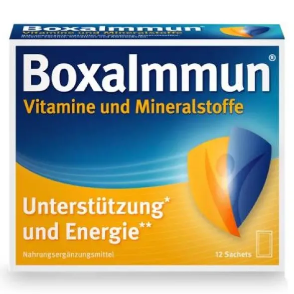 BOXAIMMUN Vitamine und Mineralstoffe Sachets 12X6 g
