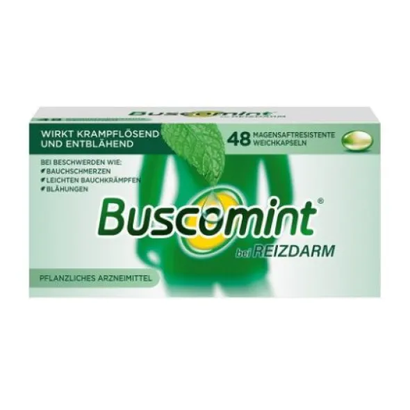 BUSCOMINT bei Reizdarm 0,2 ml magensaftr.Weichkps. 48 St