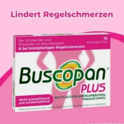BUSCOPAN plus 10 mg/500 mg Filmtabletten 10 St
