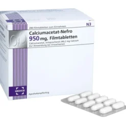 CALCIUMACETAT NEFRO 950 mg Filmtabletten 200 St