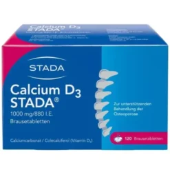 CALCIUM D3 STADA 1000 mg/880 I.E. Brausetabletten 120 St