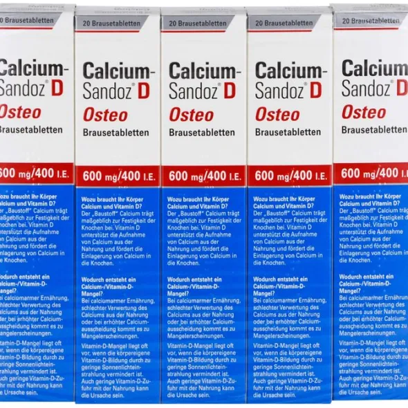 CALCIUM SANDOZ D Osteo Brausetabletten 100 St