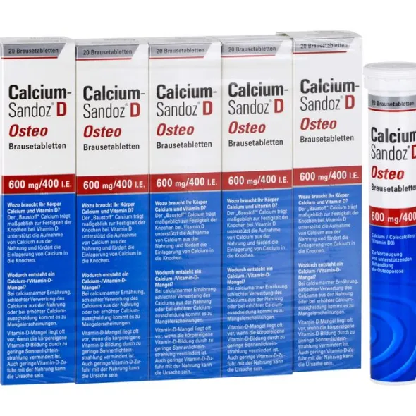CALCIUM SANDOZ D Osteo Brausetabletten 100 St