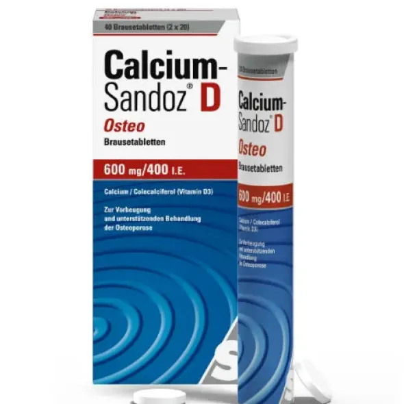 CALCIUM SANDOZ D Osteo Brausetabletten 40 St