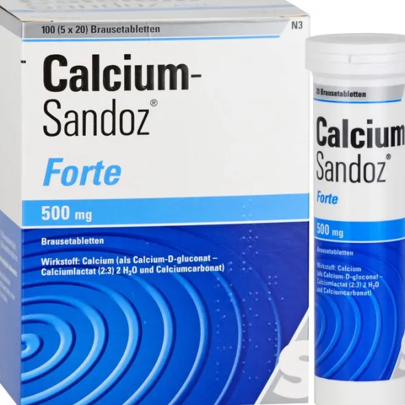 CALCIUM SANDOZ forte Brausetabletten 5X20 St