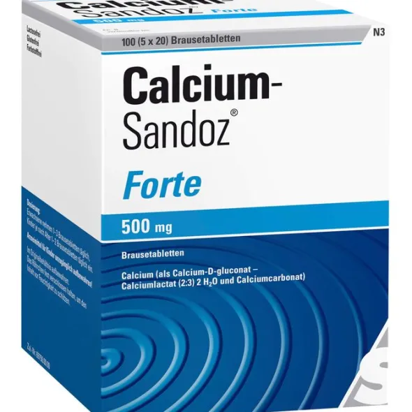 CALCIUM SANDOZ forte Brausetabletten 5X20 St