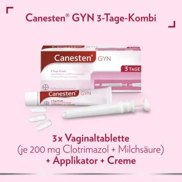 CANESTEN GYN 3 Kombipackung 1 P
