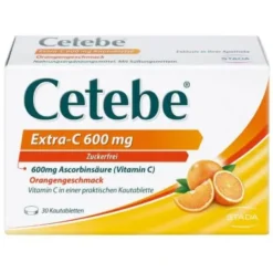 CETEBE Extra-C 600 mg Kautabletten 30 St