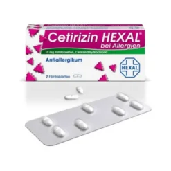 CETIRIZIN HEXAL Filmtabletten bei Allergien 7 St