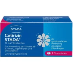 CETIRIZIN STADA 10 mg Filmtabletten 7 St