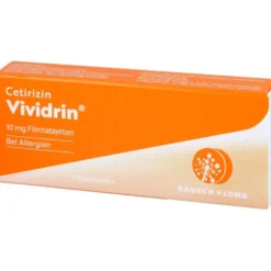 CETIRIZIN Vividrin 10 mg Filmtabletten 7 St