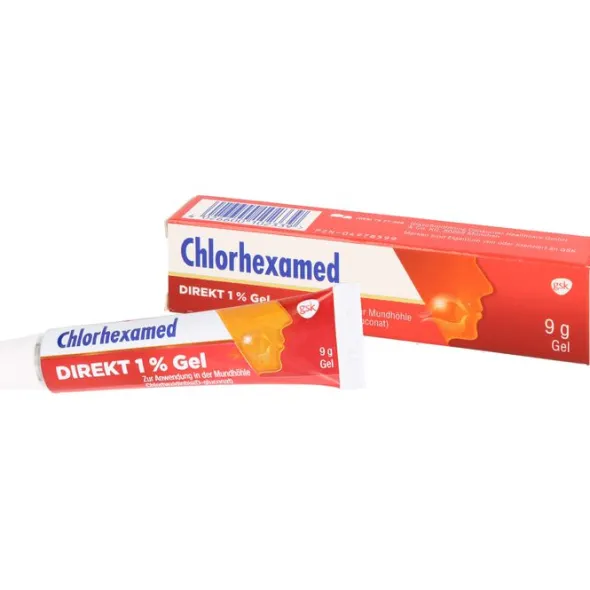 CHLORHEXAMED DIREKT 1% Gel 9 g