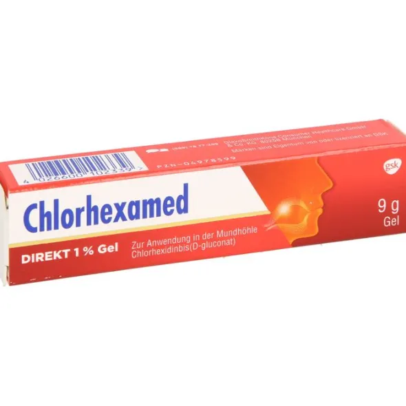 CHLORHEXAMED DIREKT 1% Gel 9 g
