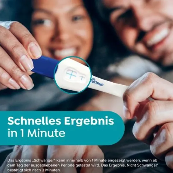 CLEARBLUE Schwangerschaftstest schnelle Erkennung 3 St