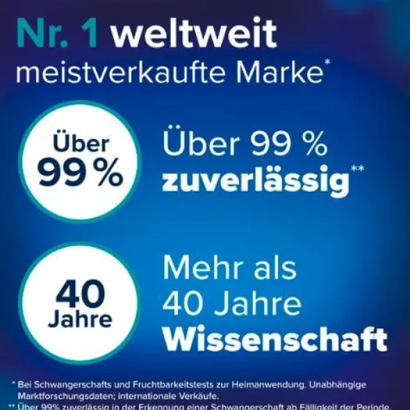 CLEARBLUE Schwangerschaftstest schnelle Erkennung 3 St