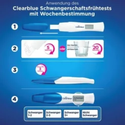CLEARBLUE Schwangerschaftstest Kombipack Urin 2 St