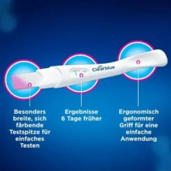 CLEARBLUE Schwangerschaftst.TripleCheck ultra-früh 3 St