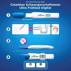 CLEARBLUE Schwangerschaftst.TripleCheck ultra-früh 3 St