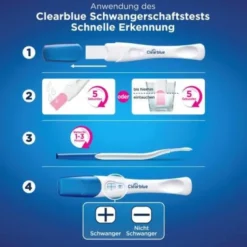 CLEARBLUE Schwangerschaftstest schnelle Erkennung 1 St