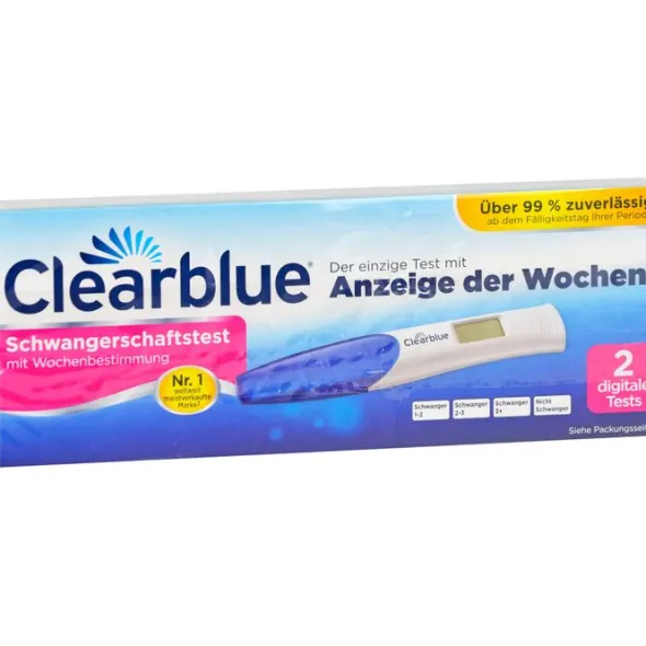 CLEARBLUE Schwangerschaftstest m.Wochenbestimmung 2 St