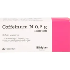 COFFEINUM N 0,2 g Tabletten 20 St