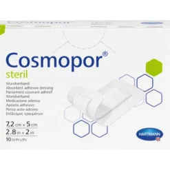 COSMOPOR steril Wundverband 5x7,2 cm 10 St