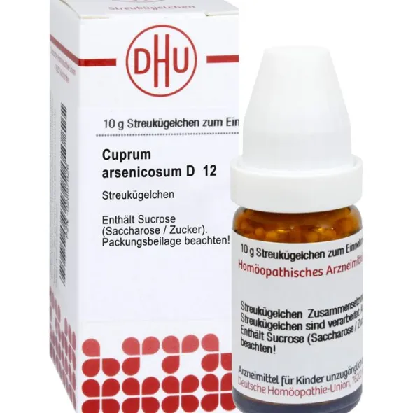 CUPRUM ARSENICOSUM D 12 Globuli 10 g