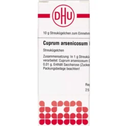 CUPRUM ARSENICOSUM D 12 Globuli 10 g