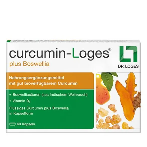 CURCUMIN-LOGES plus Boswellia Kapseln 60 St