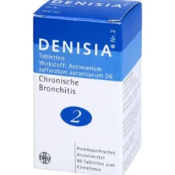 DENISIA 2 chronische Bronchitis Tabletten 80 St