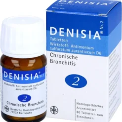 DENISIA 2 chronische Bronchitis Tabletten 80 St
