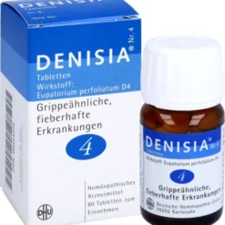 DENISIA 4 grippeähnliche Krankheiten Tabletten 80 St
