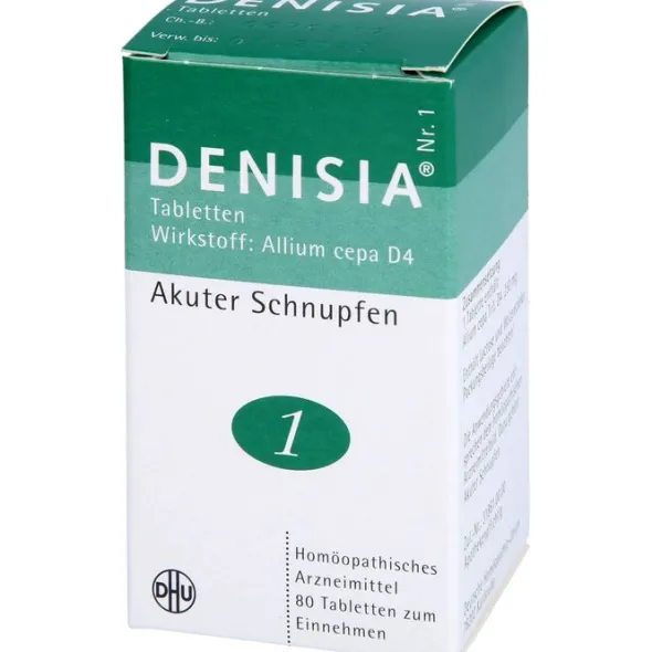 DENISIA 1 Schnupfen Tabletten 80 St