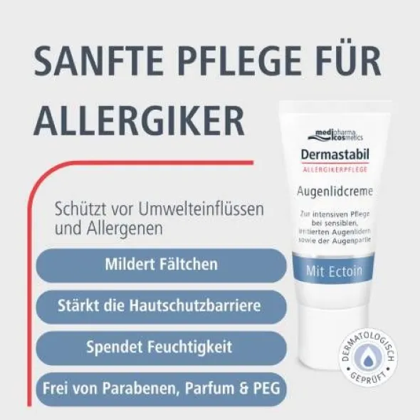 DERMASTABIL Augenlidcreme 15 ml