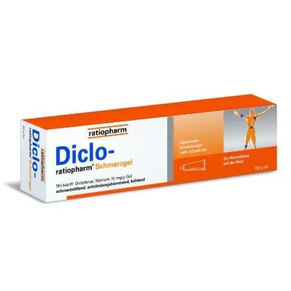 DICLO-RATIOPHARM Schmerzgel 150 g
