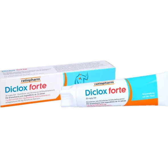 DICLOX forte 20 mg/g Gel 50 g