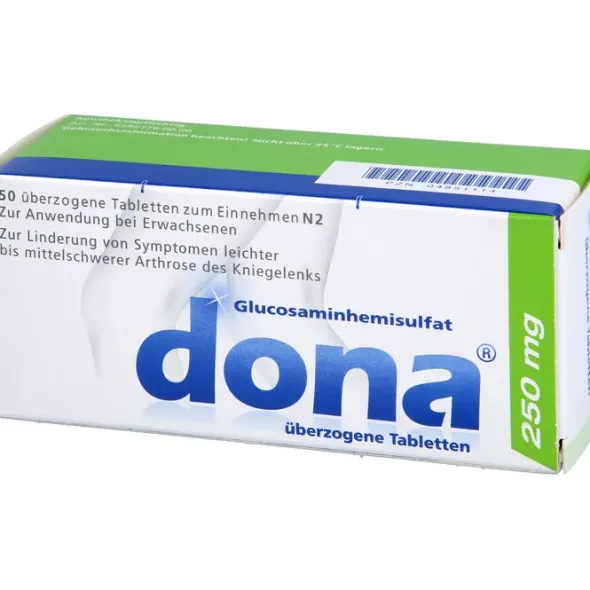 DONA 250 mg überzogene Tabletten 50 St