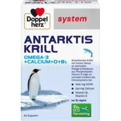 DOPPELHERZ Antarktis Krill system Kapseln 60 St