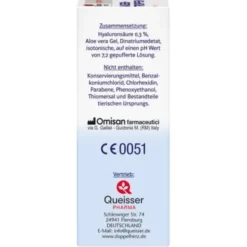 DOPPELHERZ Augen-Tropfen Hyaluron 0,3% system 10 ml