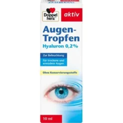 DOPPELHERZ Augen-Tropfen Hyaluron 0,2% 10 ml