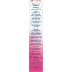 DOPPELHERZ B12 Energie Sofort Schmelztabletten 30 St