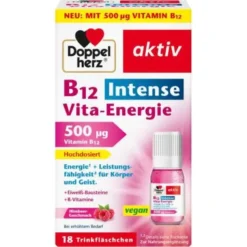DOPPELHERZ B12 Intense Vita-Energie Trinkfl. 18 St