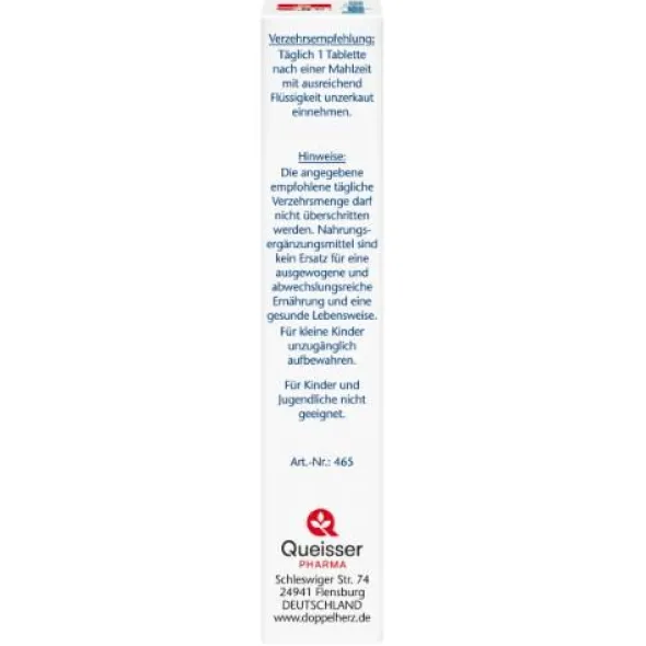DOPPELHERZ B-Komplex+Folsäure Tabletten 45 St