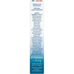 DOPPELHERZ B-Komplex+Folsäure Tabletten 45 St